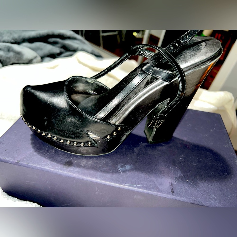 Prada high heel shoes. Size 5
